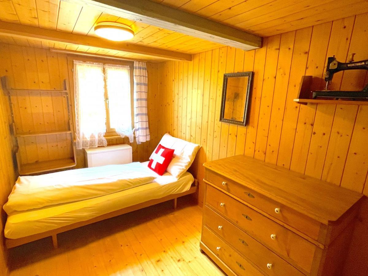 Swisshut Stunning Views Alps Lake - Chalet Erli Därligen 외부 사진