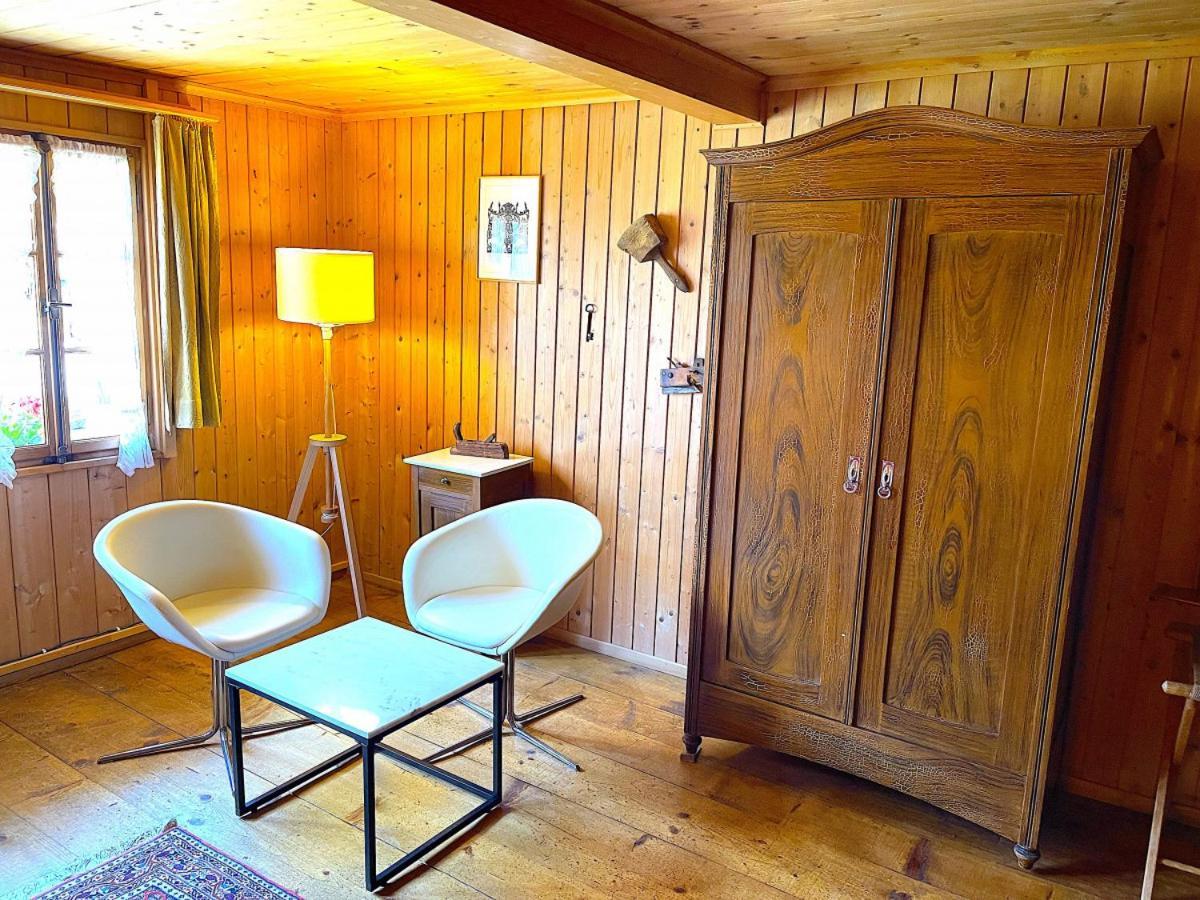 Swisshut Stunning Views Alps Lake - Chalet Erli Därligen 외부 사진