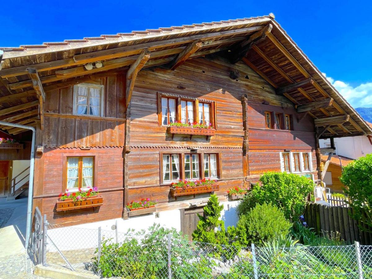 Swisshut Stunning Views Alps Lake - Chalet Erli Därligen 외부 사진