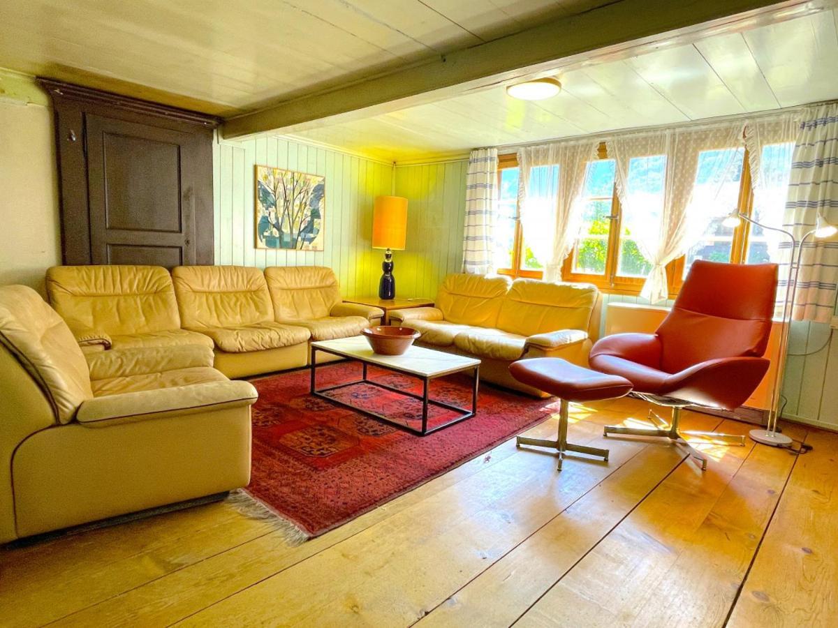 Swisshut Stunning Views Alps Lake - Chalet Erli Därligen 외부 사진